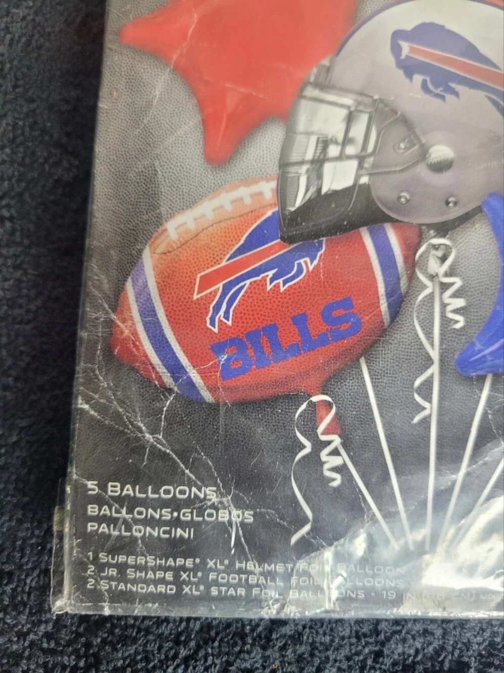 Buffalo Bills 5pcs Balloon Bouquet
